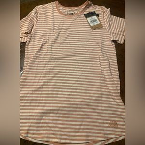 Women's The North Face W Terrain Ter Striped Long T-Shirt Size small